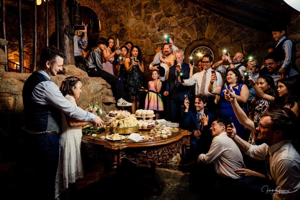 Cake Cutting at Mt. Woodson Castle